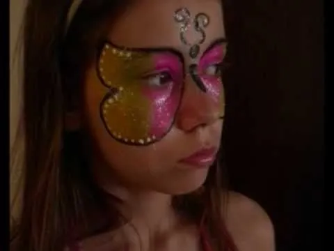 Maquillaje Artístico Mariposa - YouTube