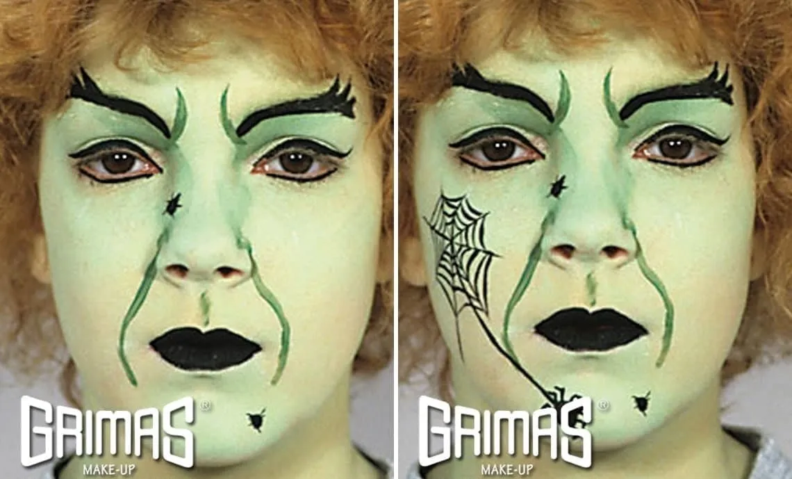 Maquillaje Bruja: Ideal para Halloween o Carnaval Maquillaje Bruja: Ideal para Halloween o Carnaval
