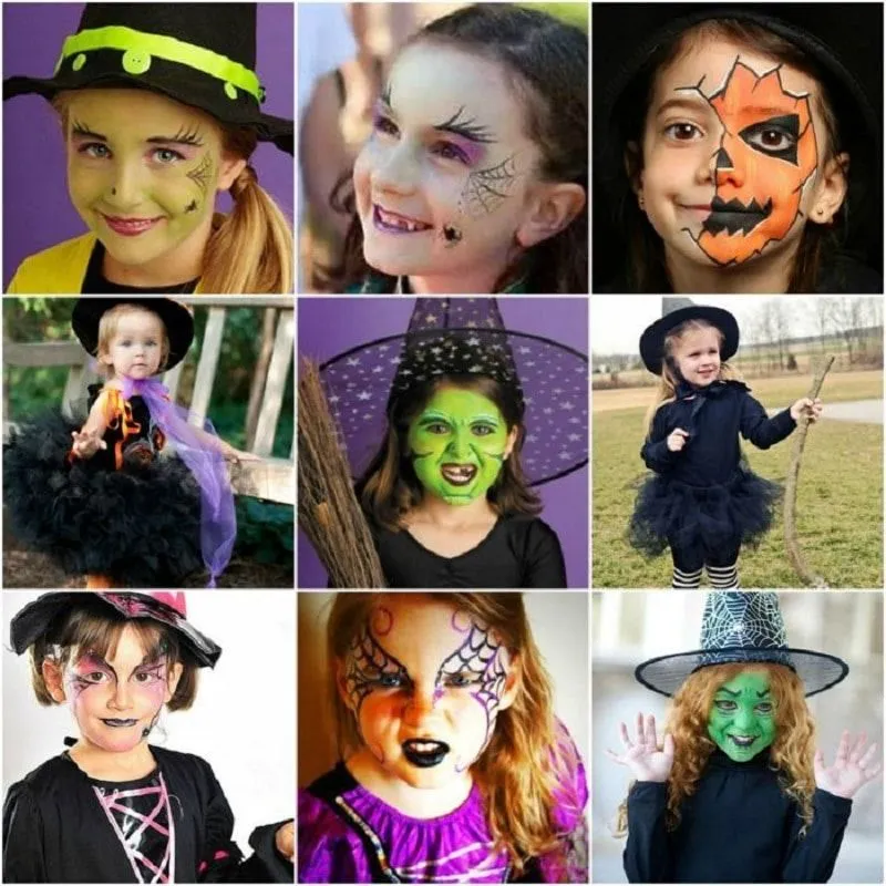 Maquillaje de bruja para niña: las mejores sugerencias