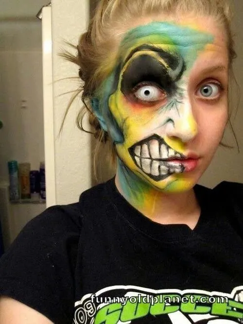Muy buen maquillaje para dia de brujas | Pintacaritas | Pinterest Muy buen maquillaje para dia de brujas | Pintacaritas | Pinterest