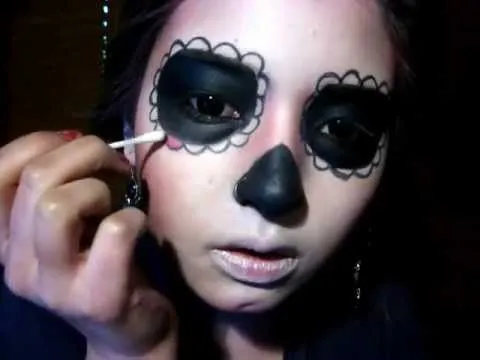 Maquillaje Catrina -Calavera Mexicana - Sugar Skull Makeup - YouTube Maquillaje Catrina -Calavera Mexicana - Sugar Skull Makeup - YouTube