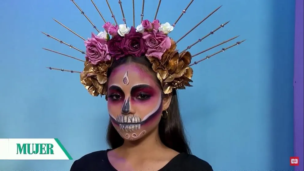 Maquillaje de Catrina para Halloween: cómo hacerlo paso a paso | Mujer Maquillaje de Catrina para Halloween: cómo hacerlo paso a paso | Mujer