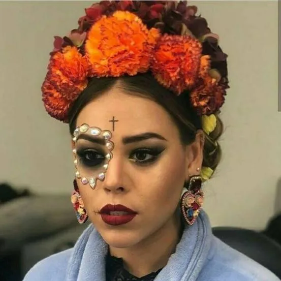 Maquillaje de Catrina: sencillos, moderno • Consejos Comunales