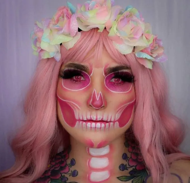 Maquillaje de Catrina: sencillos, moderno • Consejos Comunales