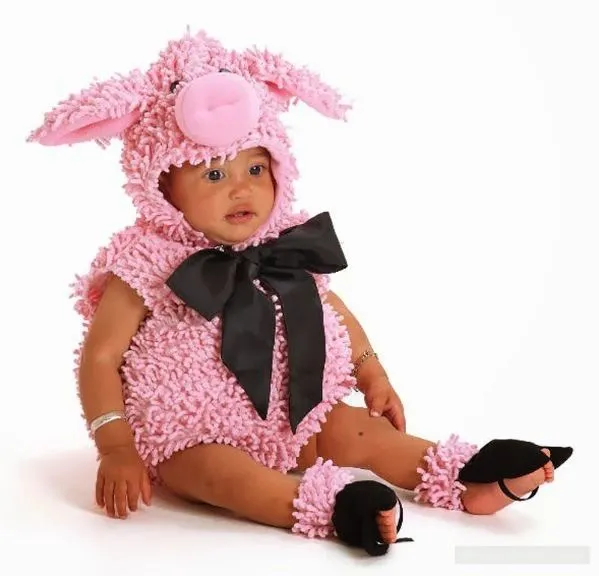 Hacer maquillaje de cerdo para niños - Disfraz casero