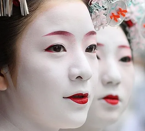 Maquillaje de china