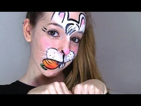 Maquillaje de Conejo - YouTube