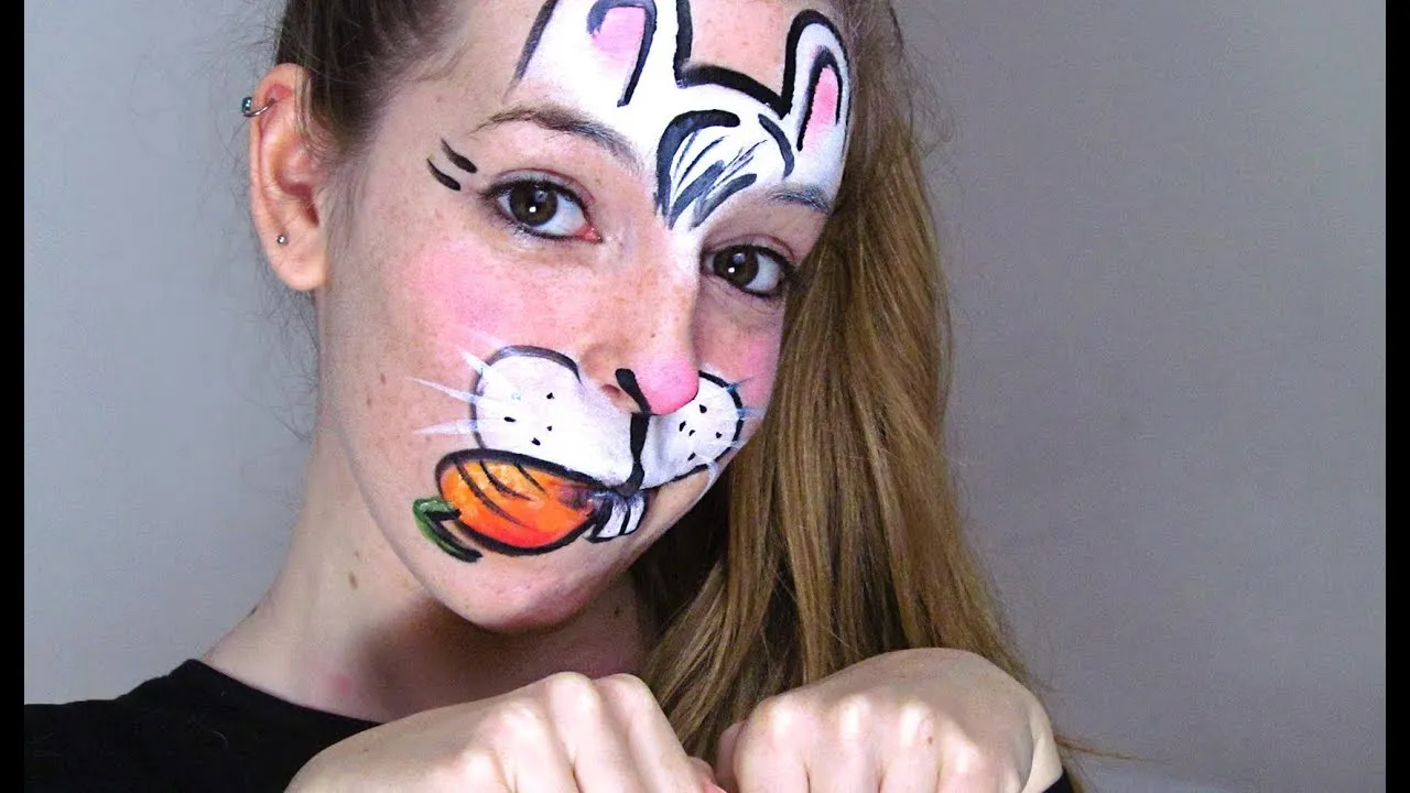 Maquillaje de Conejo - YouTube