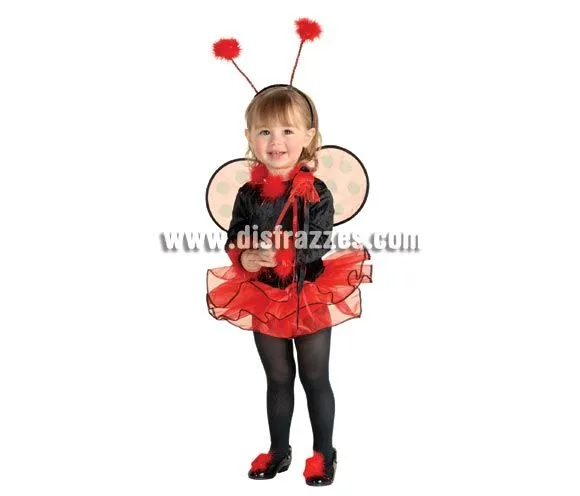 Disfraz barato de Mariquita para niñas de 3 a 4 años por sólo ... Disfraz barato de Mariquita para niñas de 3 a 4 años por sólo ...