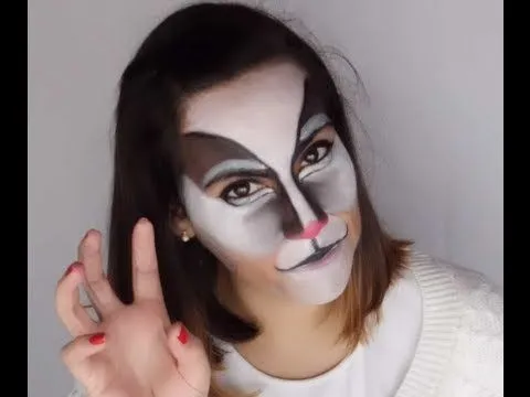 Maquillaje fácil para carnaval de gato - YouTube Maquillaje fácil para carnaval de gato - YouTube
