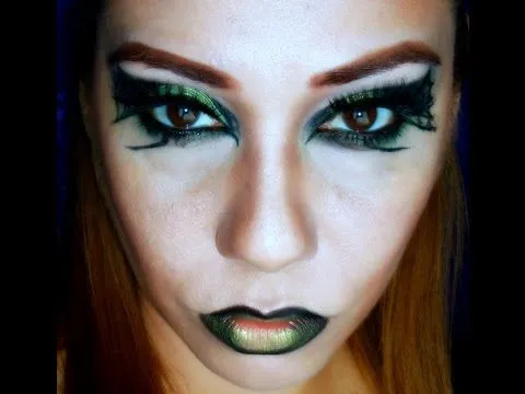 MAQUILLAJE DE FANTASIA "BRUJA" - YouTube