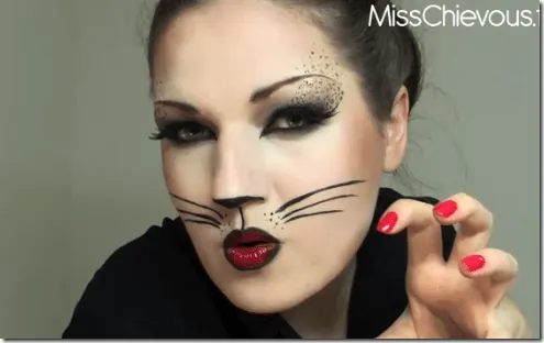 Maquillaje de gata para mujer - Imagui