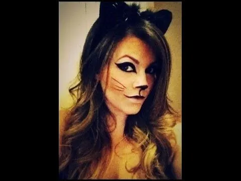 MAQUILLAJE DE GATA ♥ Paso a paso ¡¡Disfraz original!! - YouTube