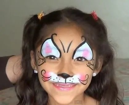 Maquillaje de gata para niña - Imagui