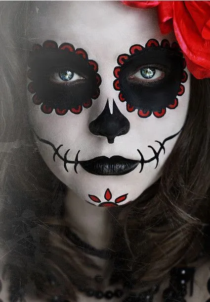 maquillaje para halloween, catrina <3 | Smink | Pinterest ...