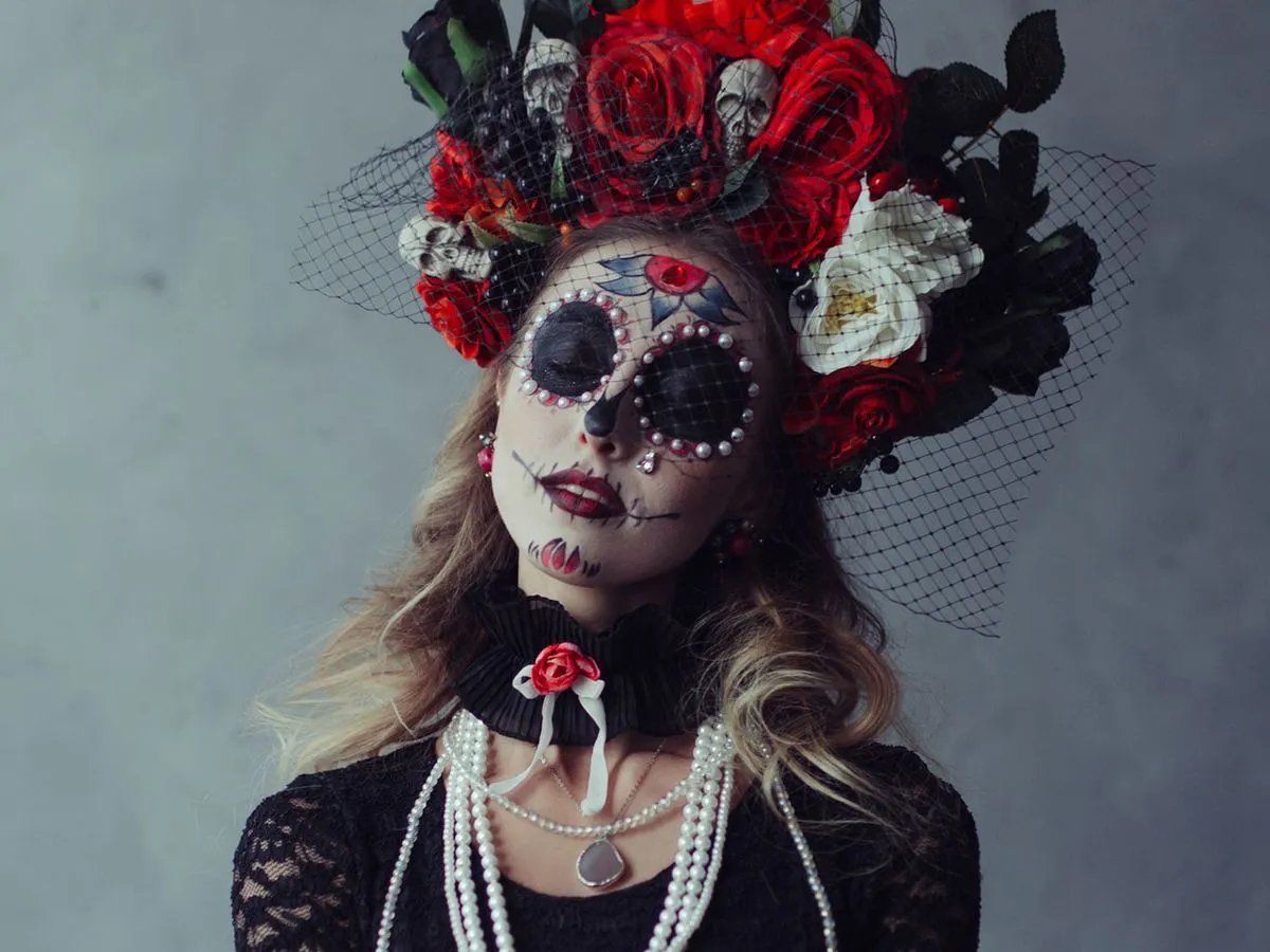 Maquillaje para Halloween de Catrina, paso a paso Maquillaje para Halloween de Catrina, paso a paso