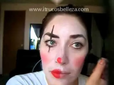 maquillaje para halloween mimo - YouTube