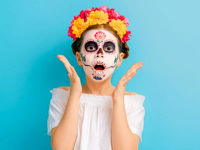 Maquillaje de Halloween para niños