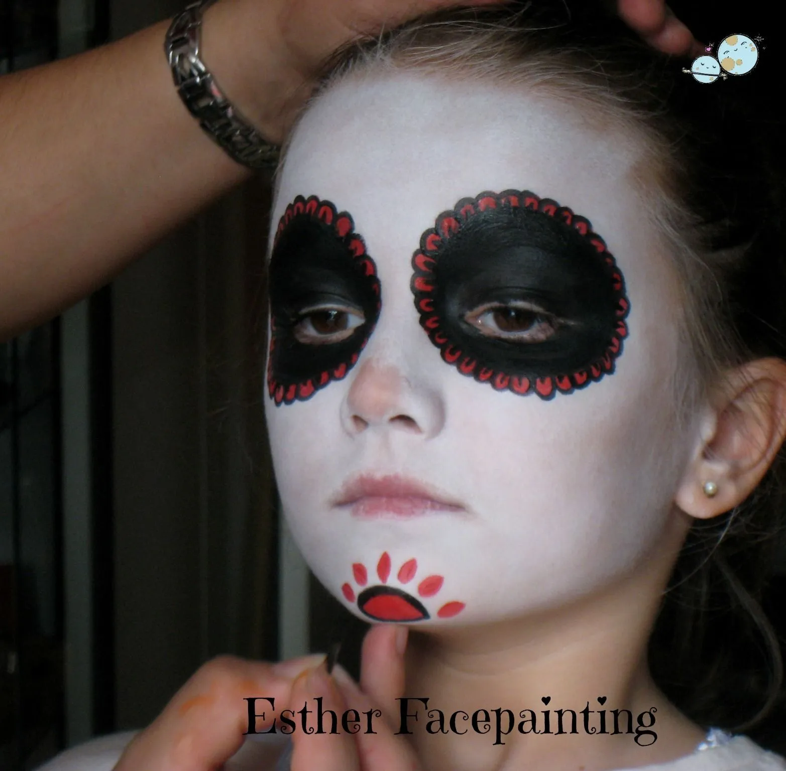 MAQUILLAJE DE HALLOWEEN PARA NIÑOS - CALAVERA MEXICANA MAQUILLAJE DE HALLOWEEN PARA NIÑOS - CALAVERA MEXICANA