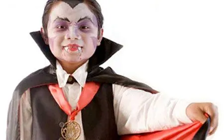 Cara de vampiro pintada - Imagui