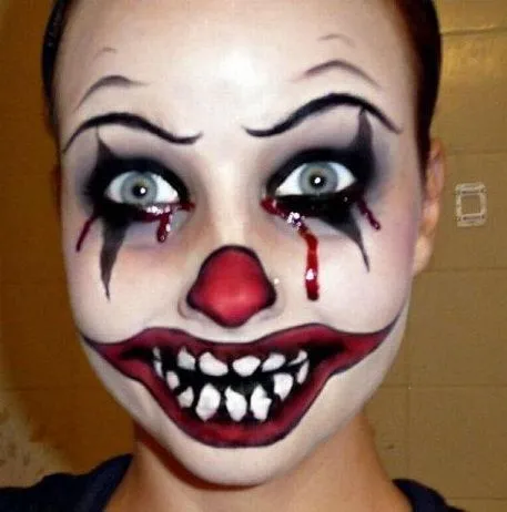 maquillaje-halloween-payaso- ...