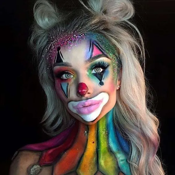 Maquillaje para Halloween: Payasos | Belleza Maquillaje para Halloween: Payasos | Belleza