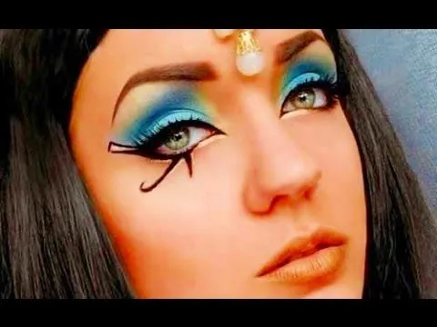 ஐ MAQUILLAJE EGIPCIO ஐ ¡Look Cleopatra! - YouTube