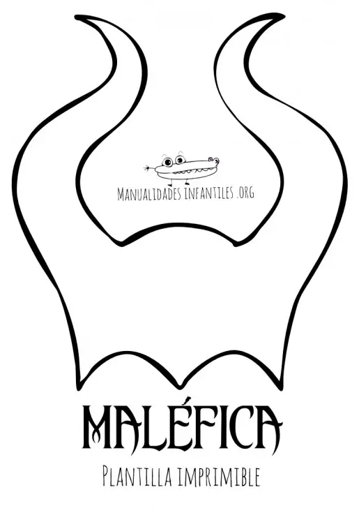 Maquillaje de Maléfica - Manualidades Infantiles