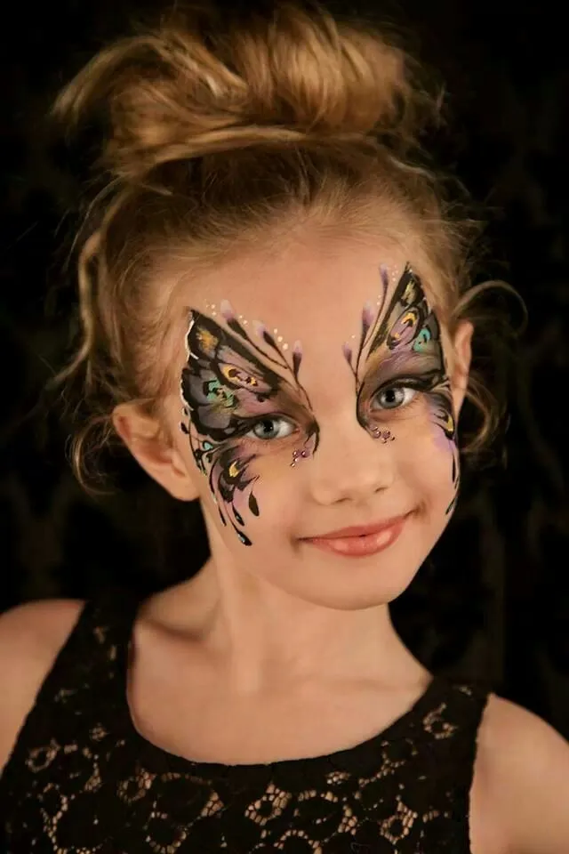 Maquillaje mariposa | Face Painting - Butterfly | Pinterest Maquillaje mariposa | Face Painting - Butterfly | Pinterest