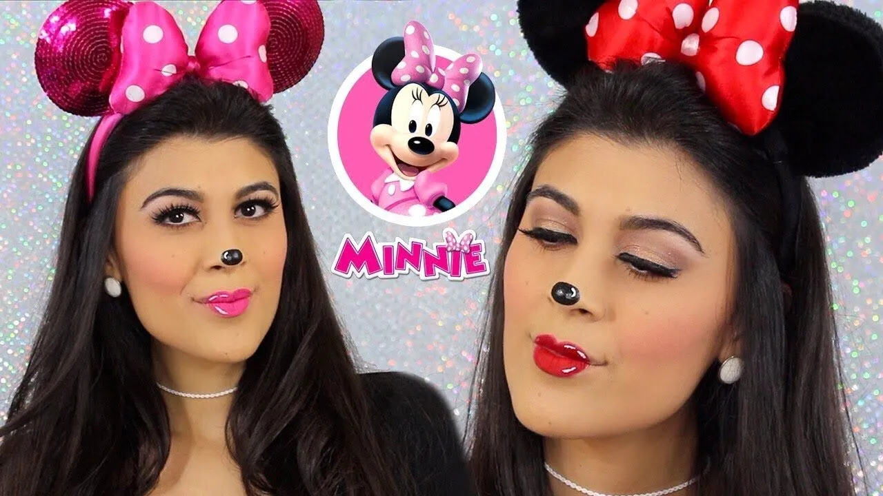 MAQUILLAJE DE MINNIE MOUSE / DISNEY MINNIE MOUSE MAKEUP | HALLOWEEN -  YouTube