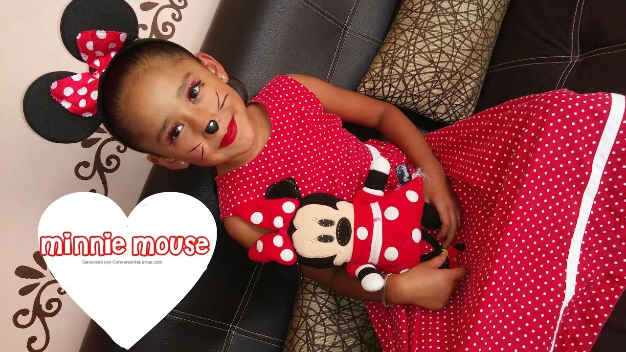Maquillaje de Minnie Mouse súper fácil| TutoKids| CindyLu| - YouTube Maquillaje de Minnie Mouse súper fácil| TutoKids| CindyLu| - YouTube