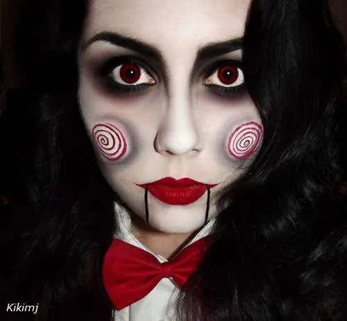 Maquillaje de Muñeca diabólica de Kikimj | Halloween maquillaje y ... Maquillaje de Muñeca diabólica de Kikimj | Halloween maquillaje y ...