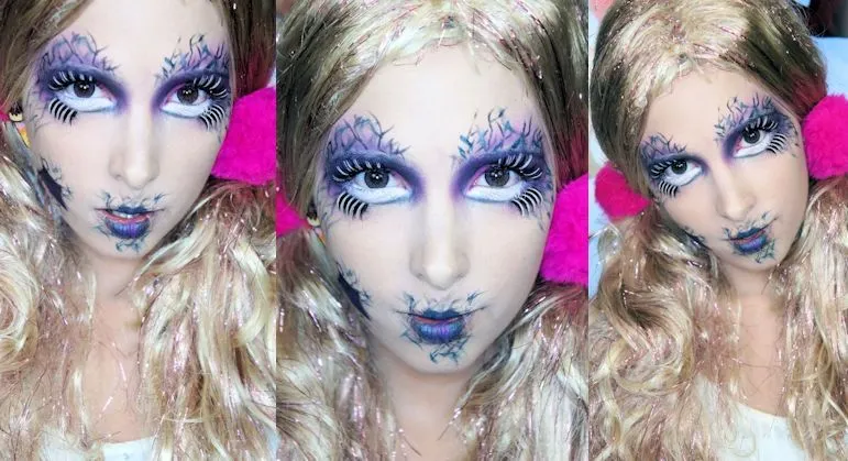 Maquillaje de MUÑECA MALA! | Makeuplocalypse