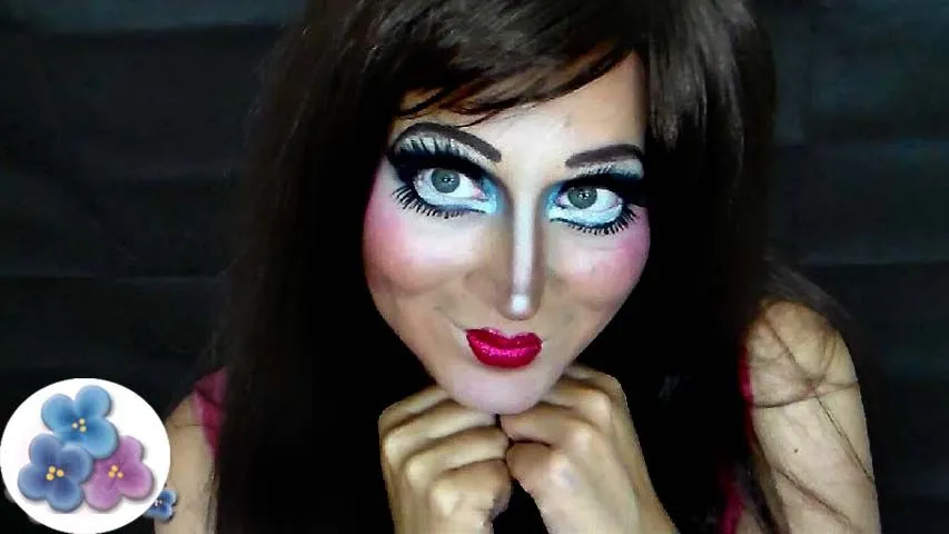 Maquillaje de Muñeca Manga Facil | PINTURA FACIL PARA TI Maquillaje de Muñeca Manga Facil | PINTURA FACIL PARA TI