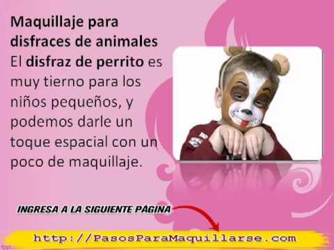 Maquillaje para Niños de Carnaval [Maquillaje Infantil] - YouTube