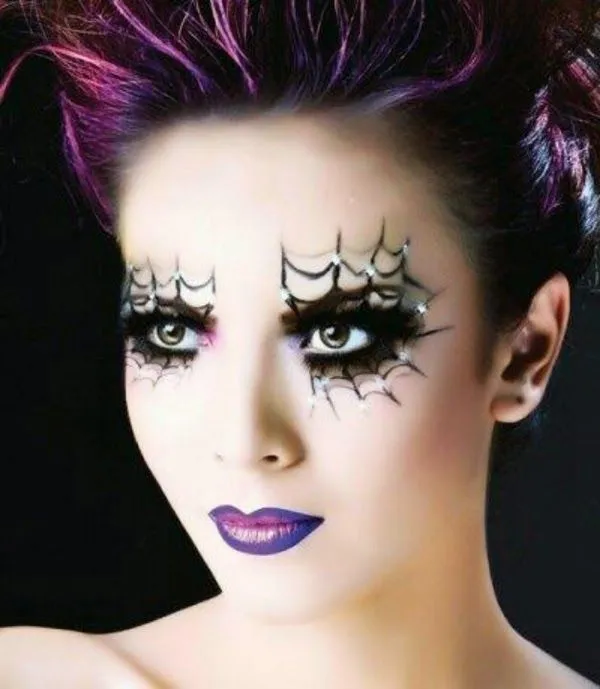 MAQUILLAJE DE OJOS PARA HALLOWEN - iBellizima MAQUILLAJE DE OJOS PARA HALLOWEN - iBellizima