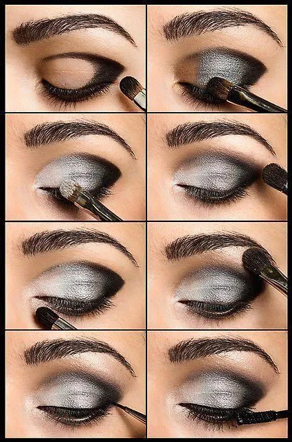 Maquillaje para ojos marrones paso a paso para dia o noche!