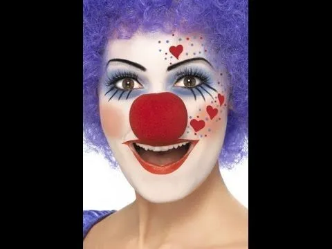MAQUILLAJE DE PAYASOஐ Ideas disfraz Carnaval - YouTube MAQUILLAJE DE PAYASOஐ Ideas disfraz Carnaval - YouTube