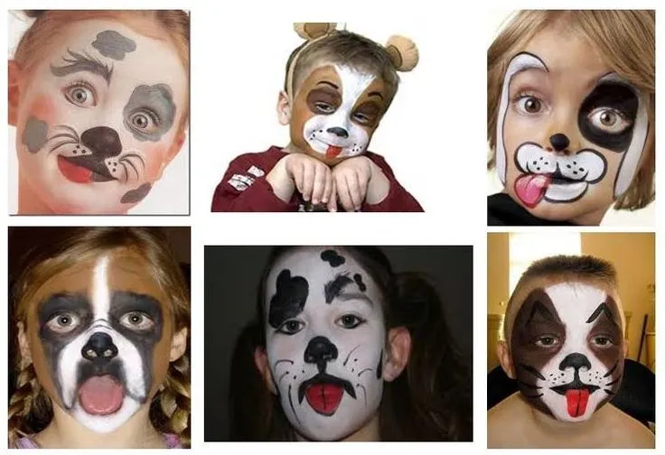 maquillaje de perro | Halloween face, Halloween face makeup, Face makeup maquillaje de perro | Halloween face, Halloween face makeup, Face makeup