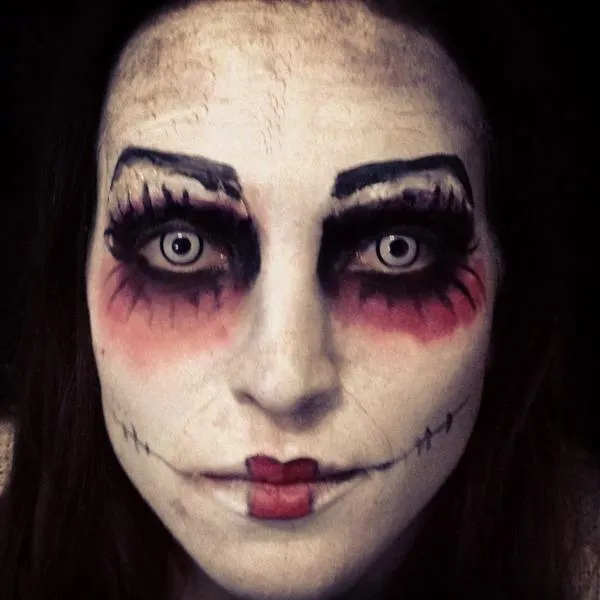 Maquillaje profesional de Halloween - Imagui