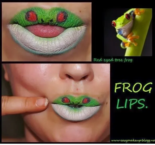 cómo hacer un maquillaje de rana - Disfraz casero cómo hacer un maquillaje de rana - Disfraz casero