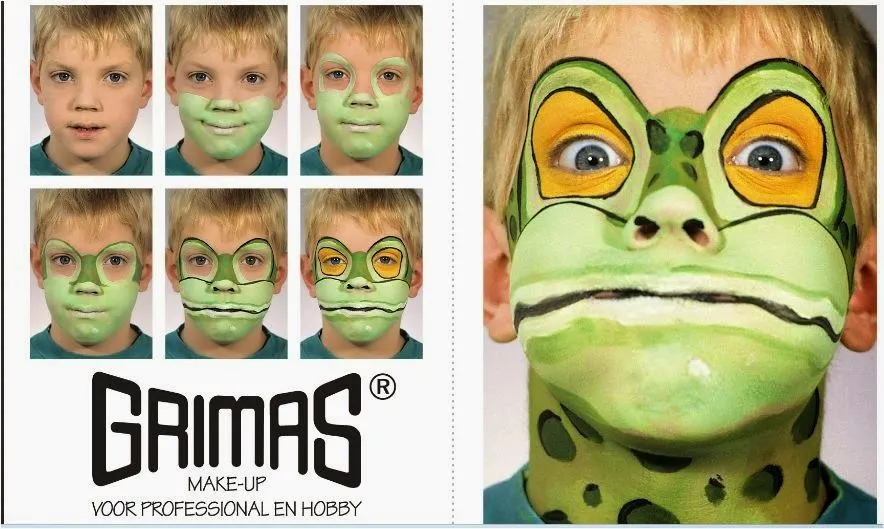 Maquillaje de rana - Imagui