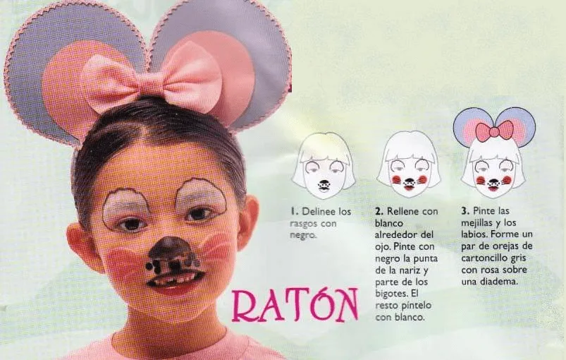 Como hacer un maquillaje de ratón disfraces caseros, disfraces ... Como hacer un maquillaje de ratón disfraces caseros, disfraces ...