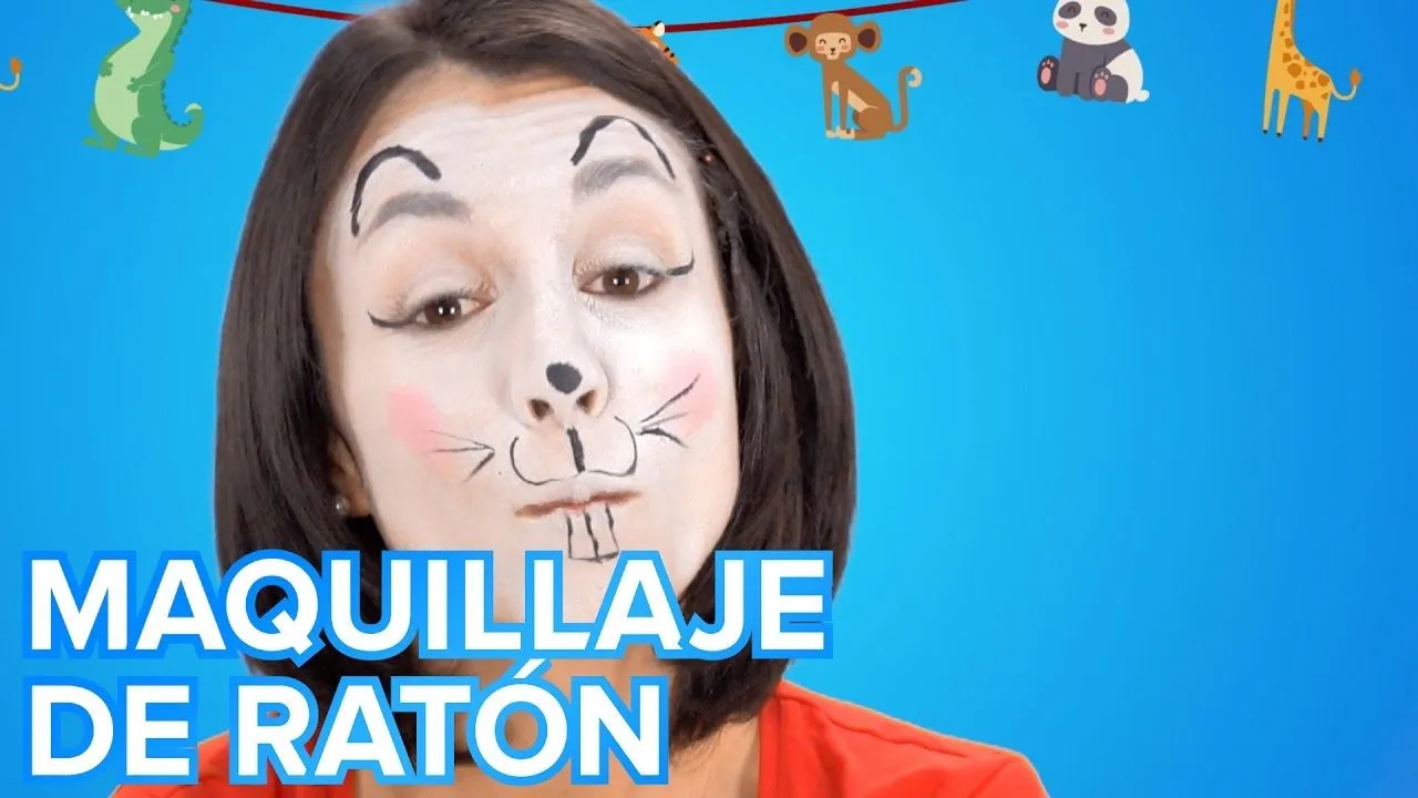Maquillaje de ratón para disfraces infantiles | Tutorial paso a paso - YouTube Maquillaje de ratón para disfraces infantiles | Tutorial paso a paso - YouTube