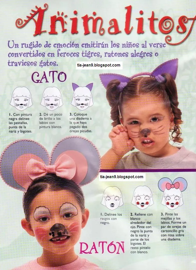 PASO A PASO CON JEANNINE: gato y ratona Maquillaje de fantasia PASO A PASO CON JEANNINE: gato y ratona Maquillaje de fantasia