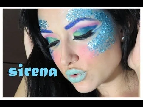 MAQUILLAJE SIRENA (carnaval,fantasia) - YouTube MAQUILLAJE SIRENA (carnaval,fantasia) - YouTube