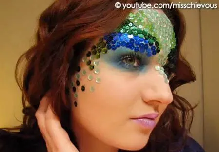 Maquillaje sirena 1 | Disfraces | Pinterest | Maquillaje and Mermaids