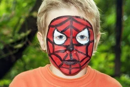 Maquillaje Spiderman