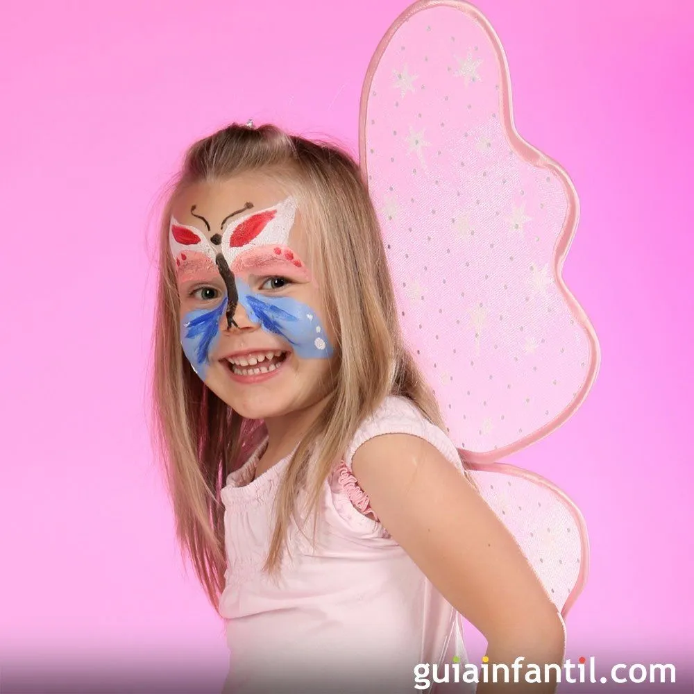 Cara de Ángel. Maquillaje de Navidad para niños Cara de Ángel. Maquillaje de Navidad para niños