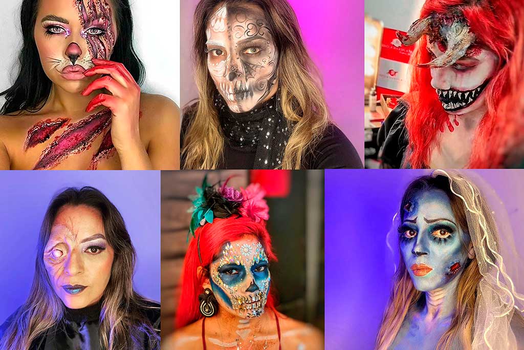 Maquillajes terroríficos y fáciles para Halloween Maquillajes terroríficos y fáciles para Halloween